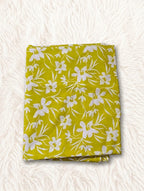 Printed Lawn - Olive Green